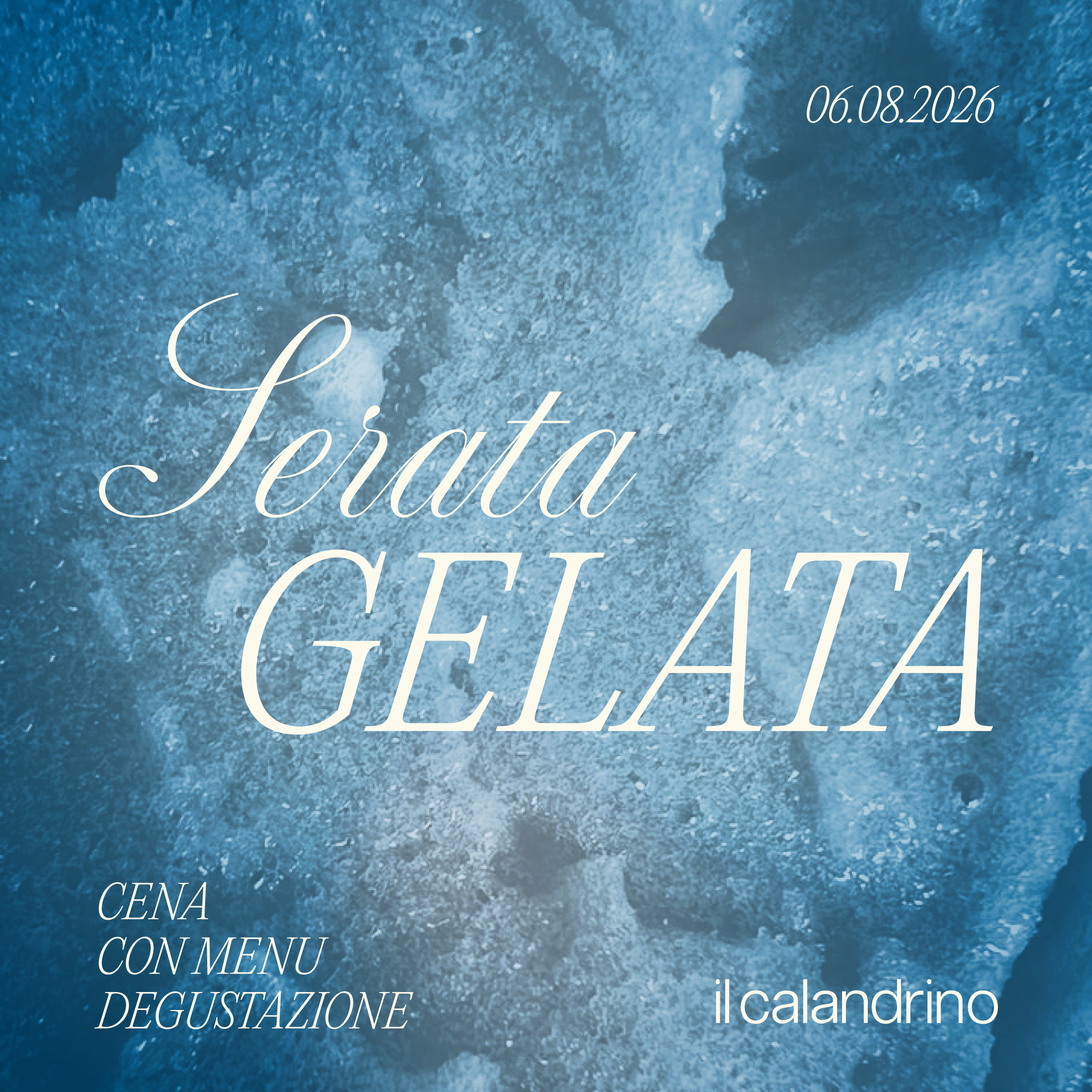 IL CALANDRINO | SERATA GELATA - 6 AGOSTO