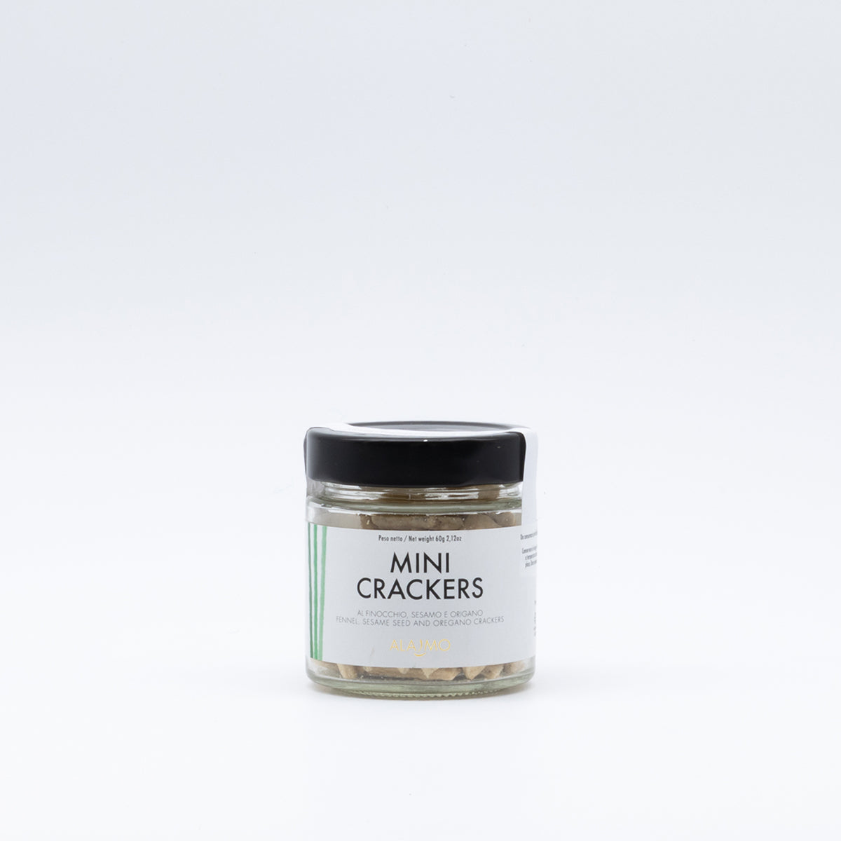 SAVORY SNACK | MINI CRACKERS WITH FENNEL, SESAME, AND OREGANO