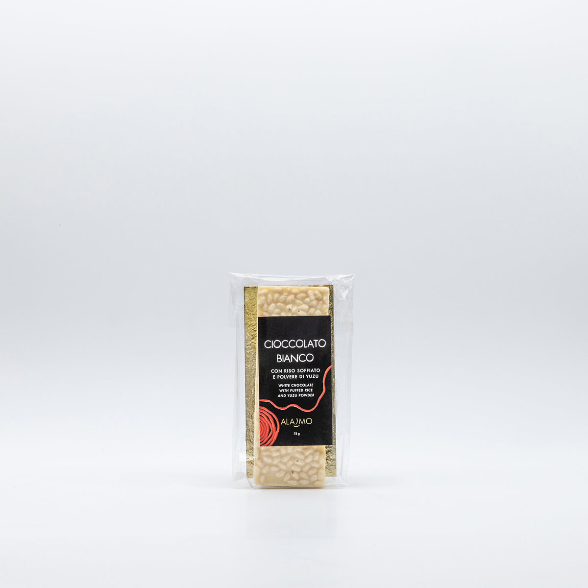 CHOCOLATE BAR | WHITE CHOCOLATE WITH PUFFED RICE AND YUZU POWDER