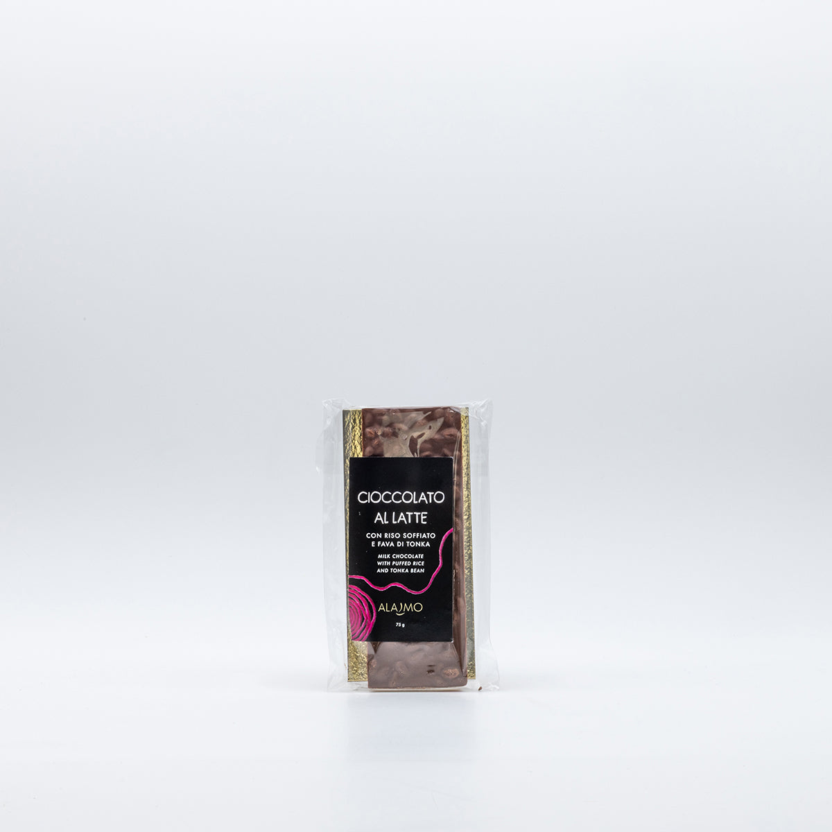 CHOCOLATE BAR | MILK CHOCOLATE WITH PUFFED RICE AND TONKA BEAN