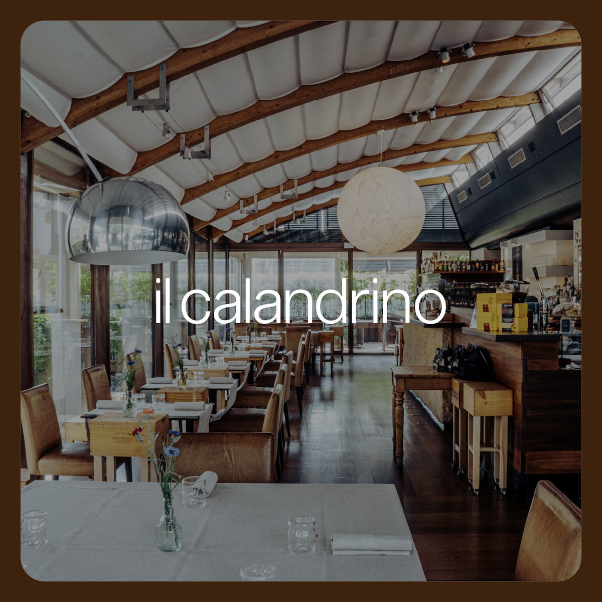 LUNCH OR DINNER FOR TWO | IL CALANDRINO