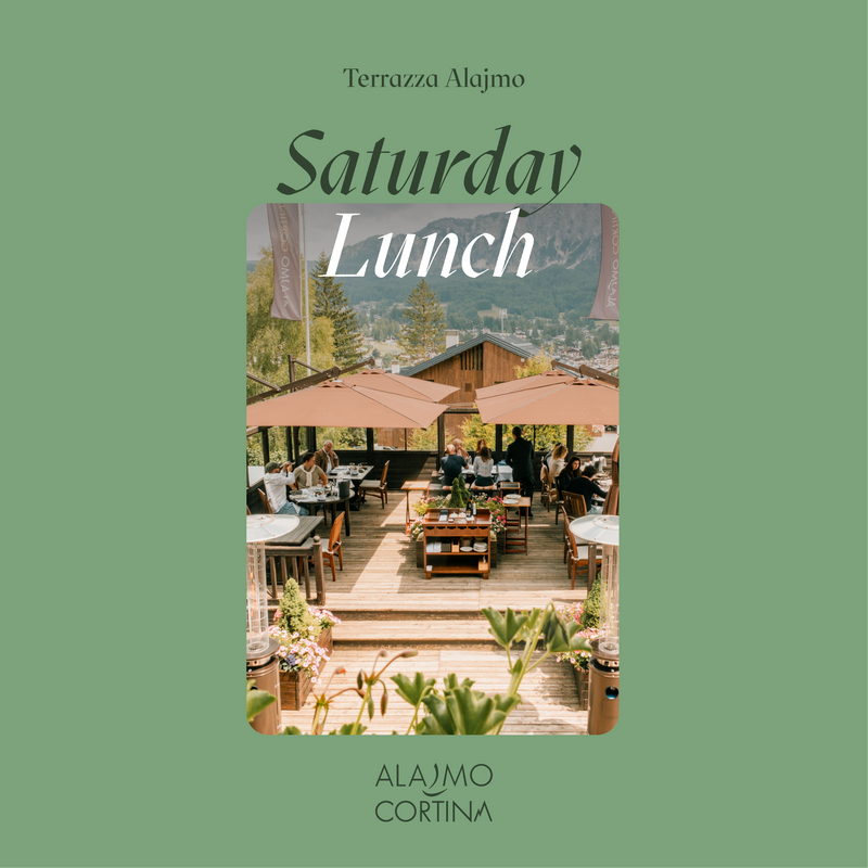 ALAJMO CORTINA | SATURDAY LUNCH - 27 SETTEMBRE