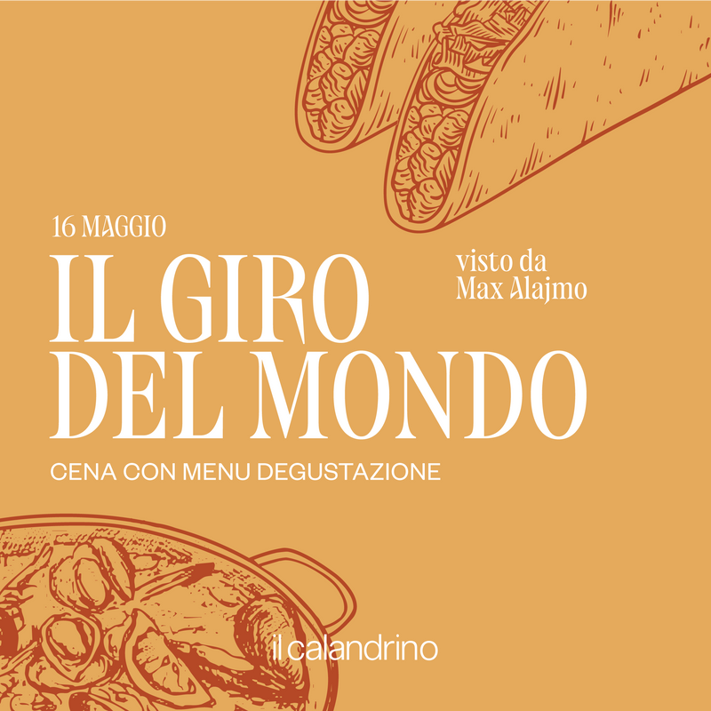 The Calandrino | The tour of the world seen from Max - May 16th