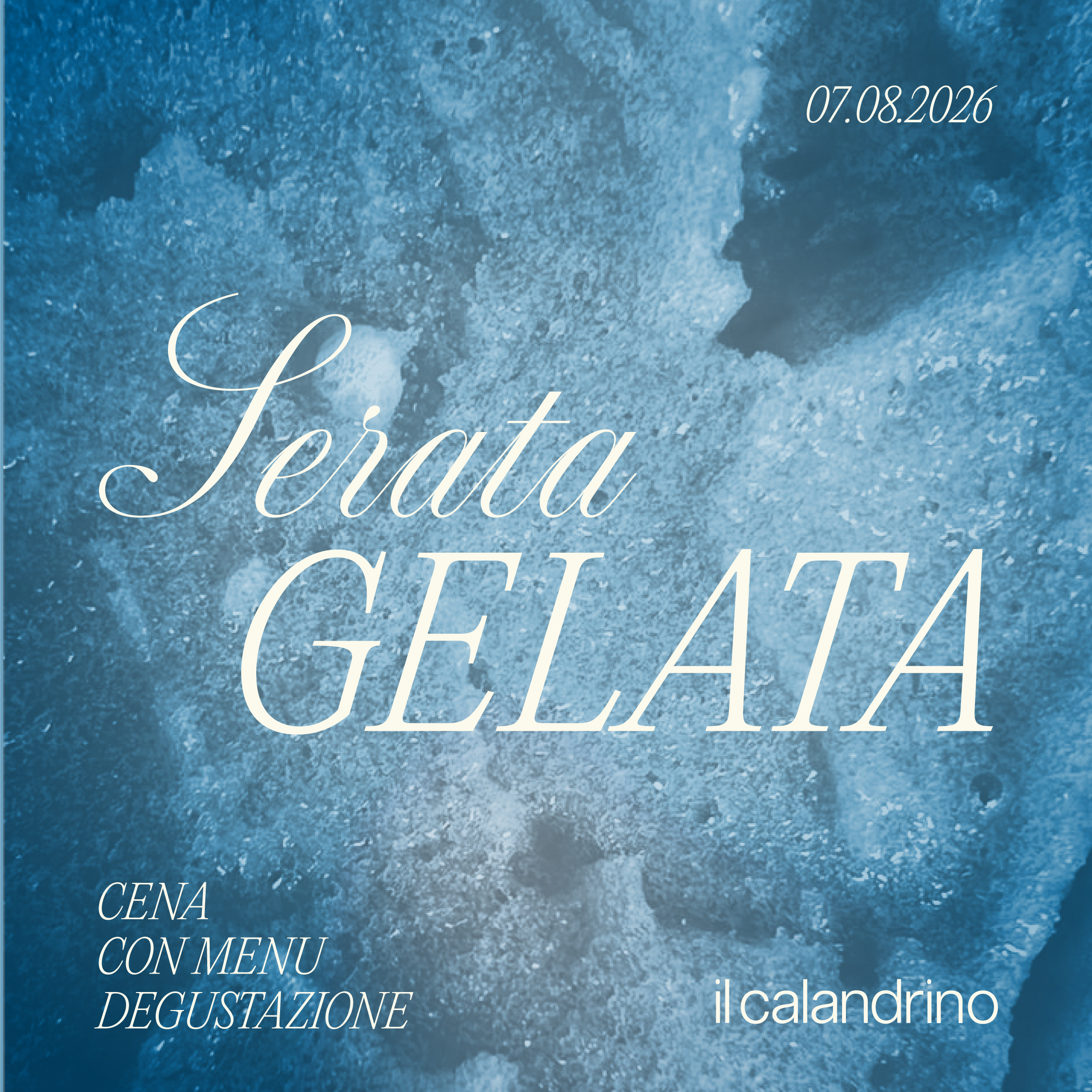 IL CALANDRINO | SERATA GELATA - 7 AGOSTO