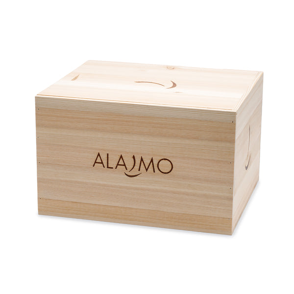 ALAJMO GIFT BOX | WOODEN BOX 6 BOTTLES