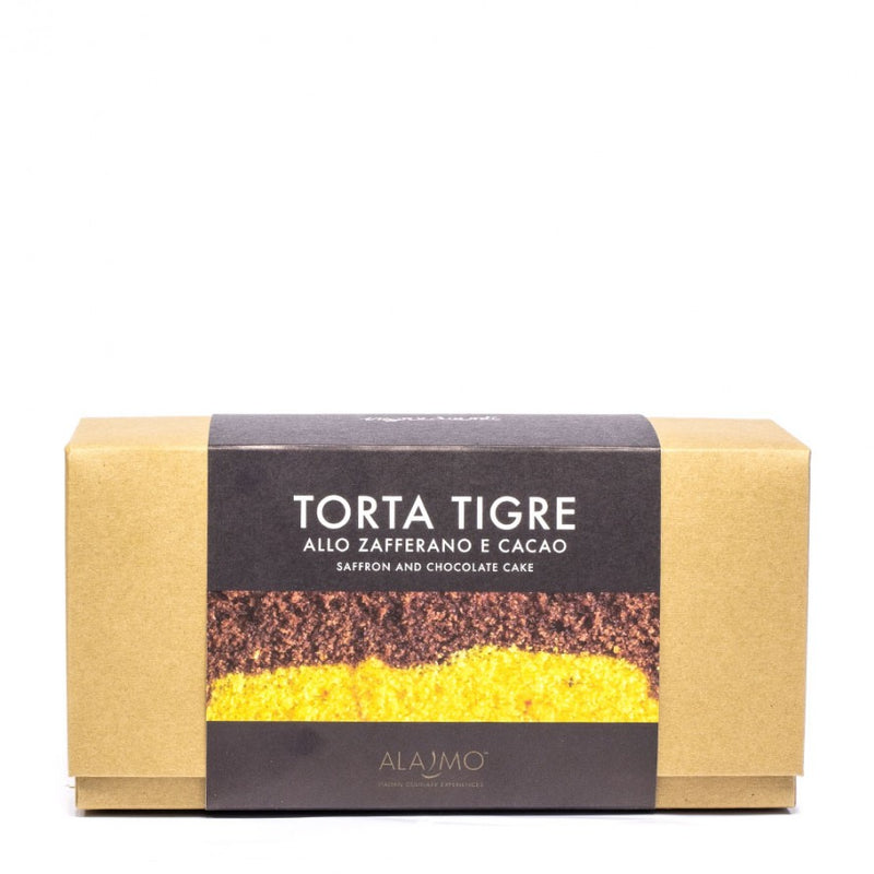 TORTA TIGRE | SAFFRON AND CHOCOLATE CAKE